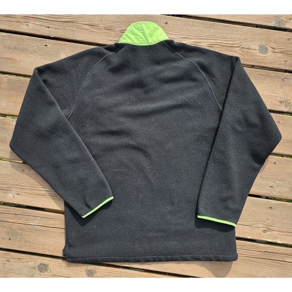 Vintage HIND Performance Wear Fleece Jacket 90s Half Zip Pullover Mens XL - Picture 6 of 7